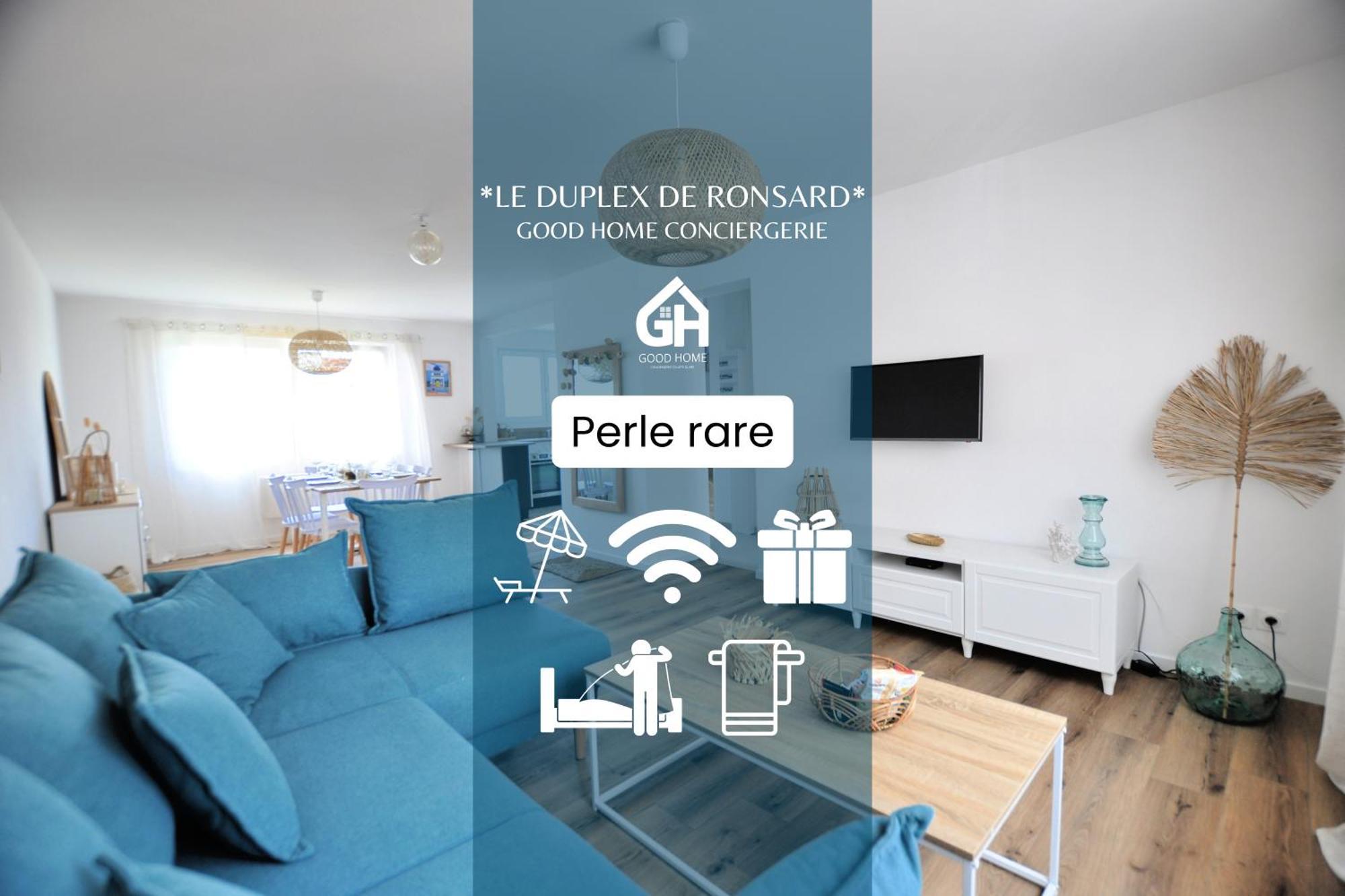 *Le Duplex De Ronsard*Plage Et Centre-Ville Дюнкерк Экстерьер фото