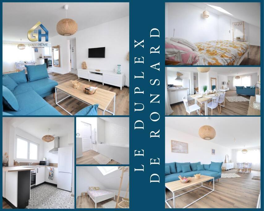 *Le Duplex De Ronsard*Plage Et Centre-Ville Дюнкерк Экстерьер фото